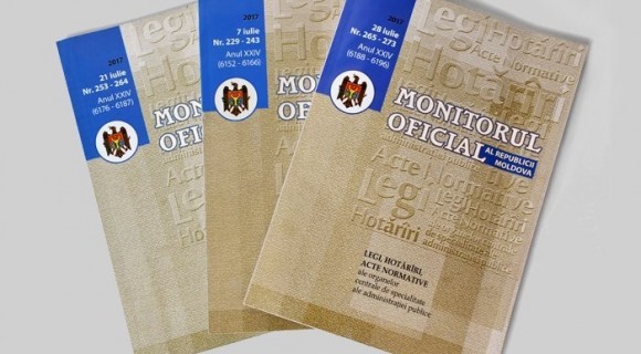 Monitorul Oficial al Republicii Moldova va fi disponibil online și gratuit tuturor cetățenilor
