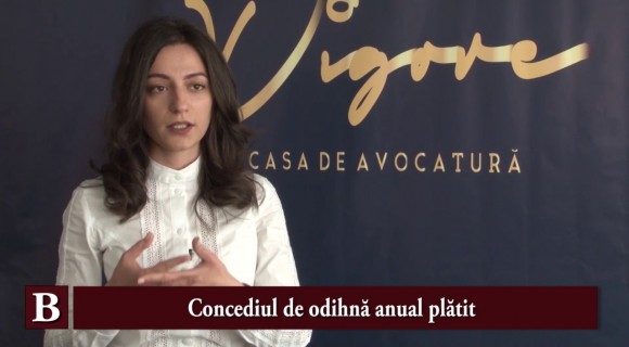 (VIDEO) Elena Podoleanu: Concediul de odihnă anual plătit