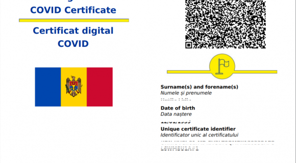 Certificatele COVID-19 - obligatorii și pentru accesul în sediul Rezina al Judecătoriei Orhei, în cazul persoanelor neantrenate în ședință