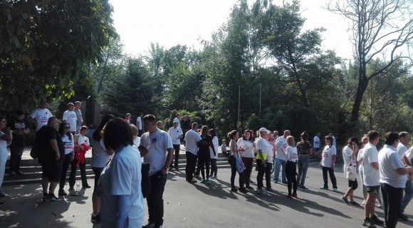 Avocații din Chișinău au lăsat robele și au alergat prin parc. Ce mesaj au vrut să transmită (Galerie foto)